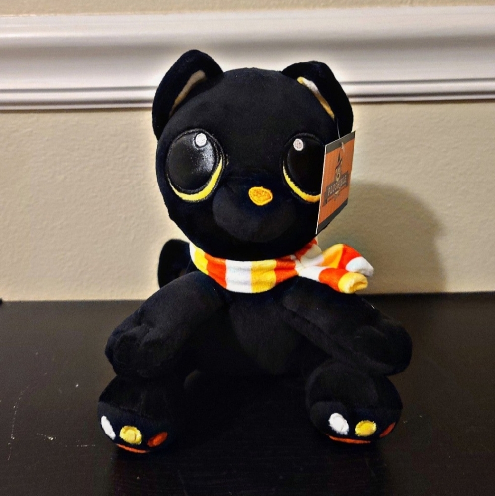 Plushible Black Halloween Cat Plush
